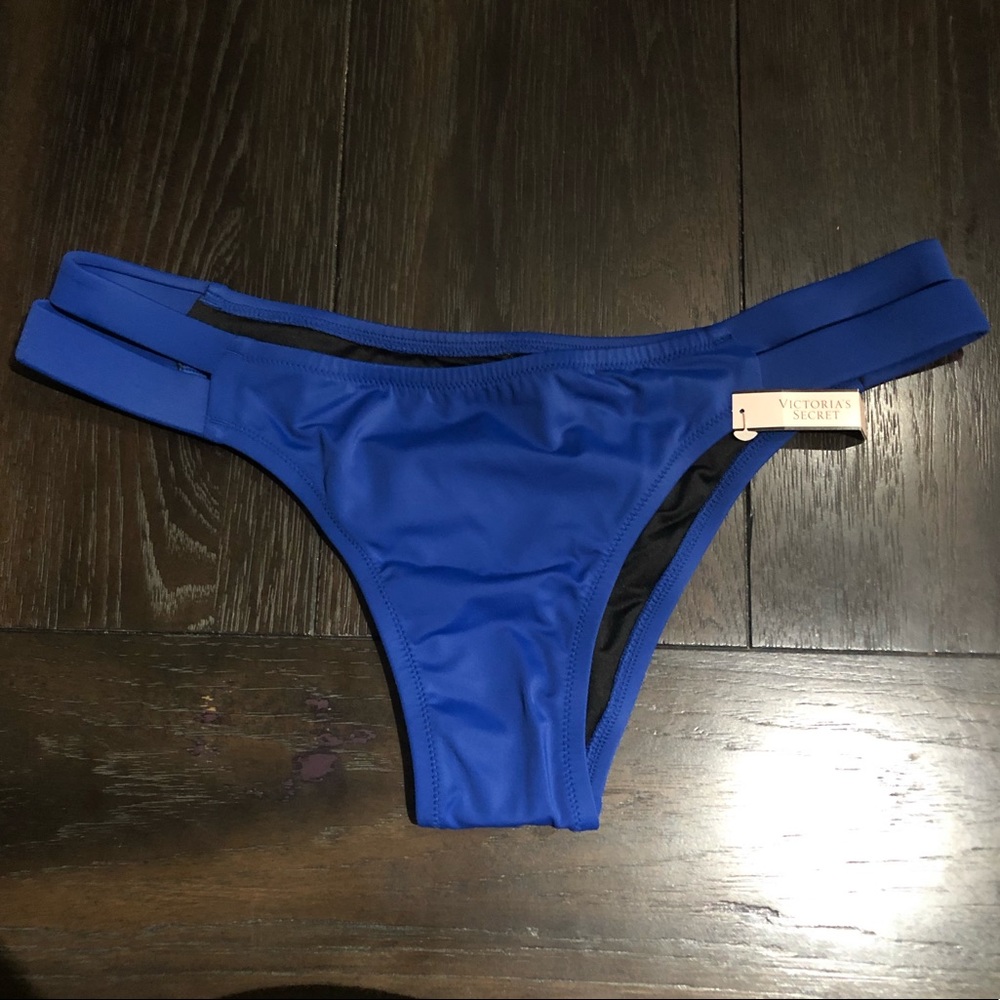 VS Double banded ITSY bikini bottom BLUE large